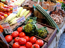 Locally grown vegetables from Washington